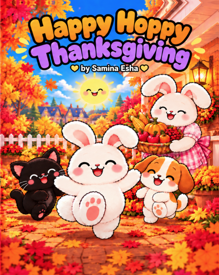 Happy Hoppy Thanksgiving cover by Samina Esha